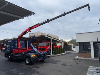 MERCEDES-BENZ ATEGO 1224 HÁKOVÝ NOSIČ KONT. HYDRAULICKÁ RUKA - 4