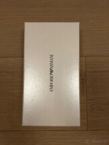 Emporio Armani kľúčenka kožená - 4