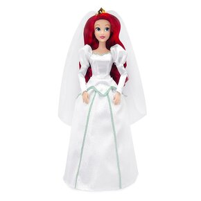 Ariel bábika svadobné šaty, original DISNEY classic doll - 4