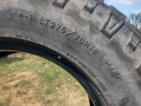 4x pneu 275/70 R18 125/122R goodyear wrangler duratrac - 4