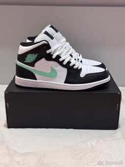 Air Jordan 1 mid / green glow 44 - 4