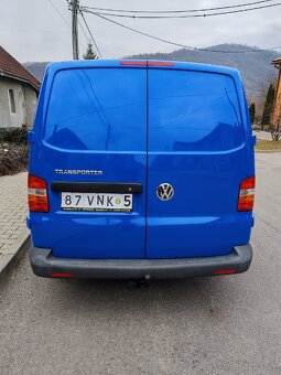 Predám dodávku Volkswagen Transporter T5 LONG 1,9TDI - 4