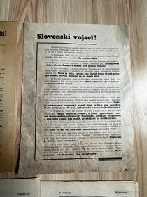 Originál tlačoviny Slovenský štát - SNP - 4