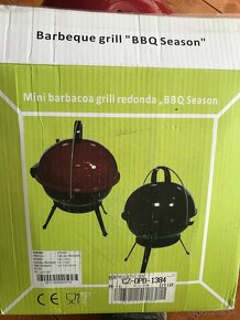 Mini grill Barbacoa BBQ redonda - 4
