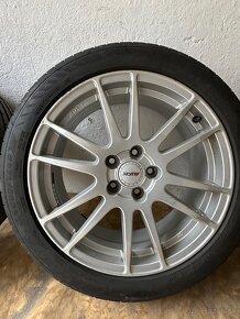 Alutec disky+Letné pneu R18/5x112/Škoda/VW/Golf/Passat/Seat - 4