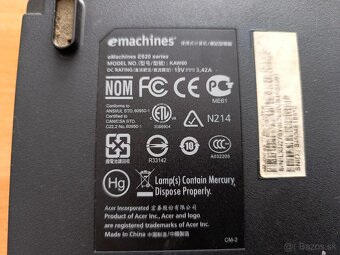 Notebook Acer eMachines E620 - 4