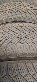 Predám 4ks jazdené zimné 205/55r16-91H Continental - 4