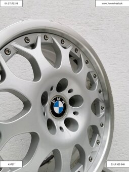 BMW E39 originál alu disky 8x17 5x120 ET20 raritné 1225 - 4