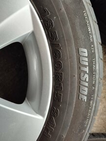 SADA  ALU DISKOV 5X100 PNEU.185/60R15 SKODA VW - 4