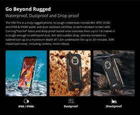 Doogee s 96 Pro/ s96 GT - IP 68/69 - 4