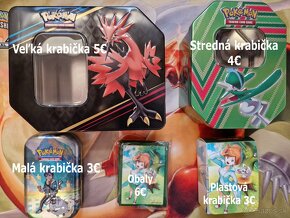 Pokemon karty 200-kusová sada s krabičkou (16 eur) - 4