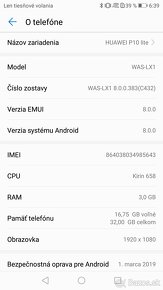 Predám Huawei P10-Lite, WAS-LX1 - 4
