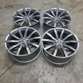 Originál Volkswagen Monterey disky 5x112 R18 ET44 - 4