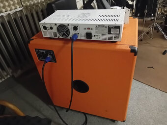 Basový aparát Orange OB1 500 a reprobox Orange OBC410 - 4