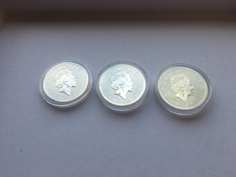 1 oz investicne striebro Valiant - (3x1oz) - 4