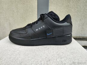 NIKE AIR FORCE 1-TYPE - Originál N.354, Black Platinum Blue - 4