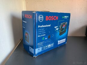 BOSCH GLL 2-15 G zelený křížový laser (nový) - 4