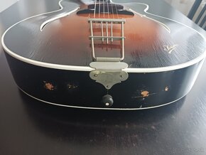 Isana archtop akusticka gitara r.v.1955 - 4