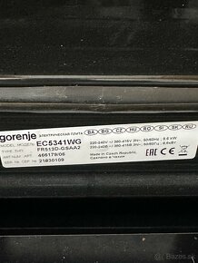 Elektrický sporák GORENJE - 4