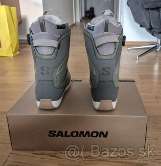 Snowboardové topánky Salomon Launch Boa Khaki MP265 EU 41,5 - 4