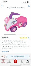 Odrážadlo Minnie - 4