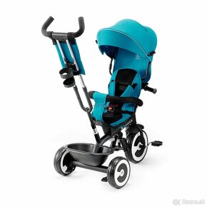 Predám zánovnú Trojkolku Kinderkraft ASTON - turquoise - 4