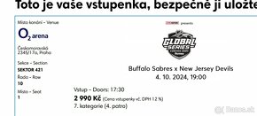 NHL PRAHA v piatok   NEW JERSEY vs BUFFALO - 4