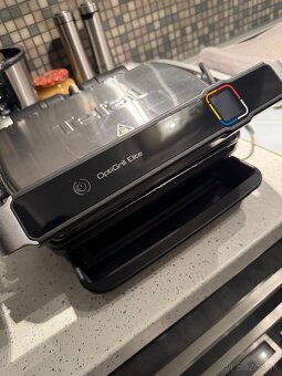 Elektrický gril Tefal OptiGrill Elite XL GC760D30 Strieborný - 4