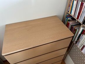 rezervované - 2x komoda ikea malm - 4