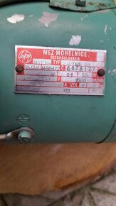 Retro Motor 40W, 380V MEZ Mohelnice - 4