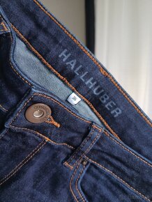 Hallhuber tmavo modré skinny S-36 - 4