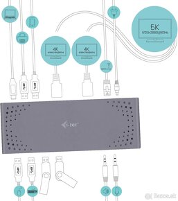 Dokovacia stanica I-TEC USB 3.0/USB-C 5K - 4