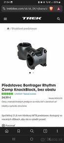 Predam pedstavec Bontrager Rhythm Comp KnockBlock - 4