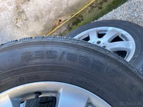 Mercedes 5x112 R17 235/65 r17 zimné - 4