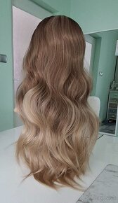 Blond ombre kučeravé. parochňa - 4