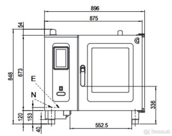 Konvektomat Convotherm 6x GN 1/1 CMX eT 6.10 ES - 4