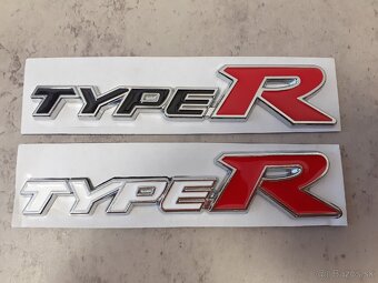 Honda type R logo / emblém - 4