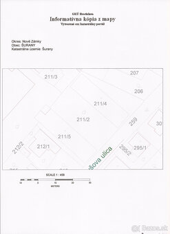 PREDAJ stavebný pozemok o výmere 1826 m2 Šurany. - 4