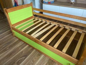 Drevená detská posteľ - 4