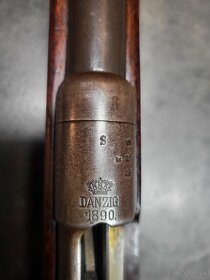 Opakovacia guľovnica Gewehr 88 Danzig, r.v.1890 - 4