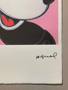 Andy Warhol "Mickey" Limitovaná edícia_Číslované_Certifikát - 4