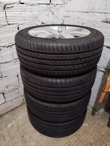 Disky s gumami Peugeot 4x108 , 205/55 R16 , ET32  , 65,1mm - 4