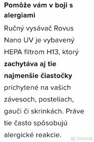 ROVUS NANO UV VAC .NOVÝ - 4