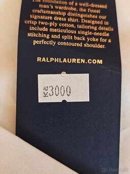 Luxusná NOVÁ košeľa zn. Ralph Lauren veľ. 38 - 4