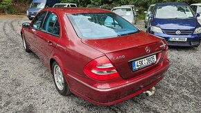 Mercedes E200 w211 1.8 Kompressor 181 tkm tažné klima STK - 4