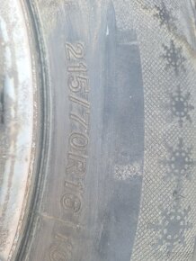 215/70R16 zimné 5x114,3 - 4