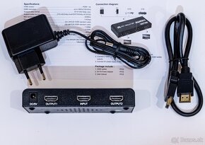 4K HDMI Rozbočovač/Splitter PremiumCord - 4