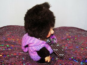 RETRO Mončičák, monchhichi NYAMY mončiči  kotě PELZI - 4