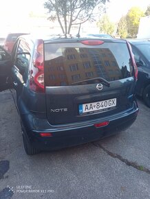 Predám Nissan Note alebo vymením C3 Picasso - 4