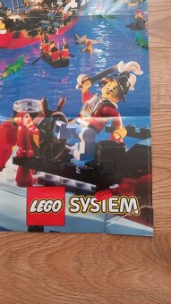 Lego system plagát piráti z 90 tých rokov - 4